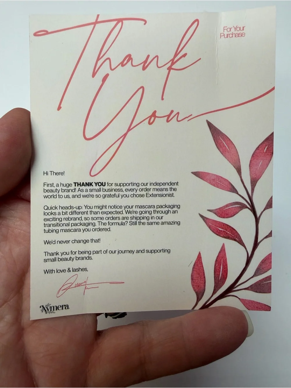 NIB: Lengthening Mascara - Silver
